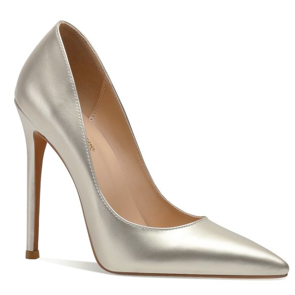 Petit Cadeau Leona - Classic and Sexy Slip on Pumps with 5" High Heels. NEW! - Picture 2 of 8